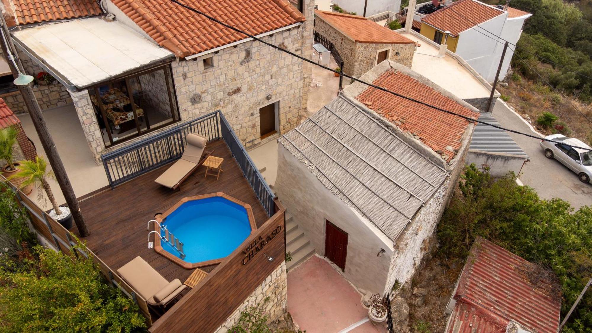 Villa Charaso Giorgio - Private Pool By Estia Kharason Bagian luar foto